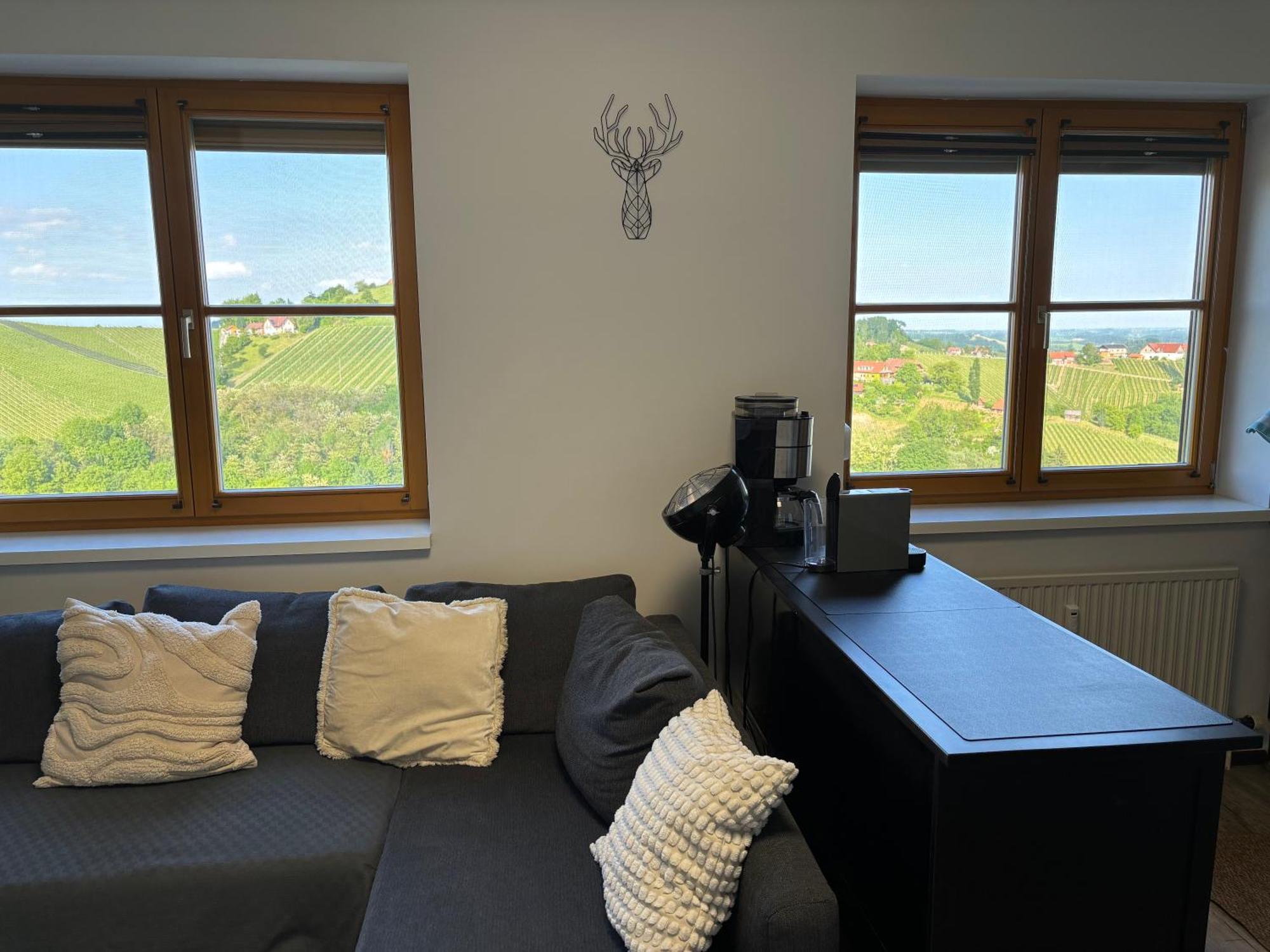 Glanz und Gloria: Tranquil Vineyard Apartment with Scenic Views Leutschach Exterior photo